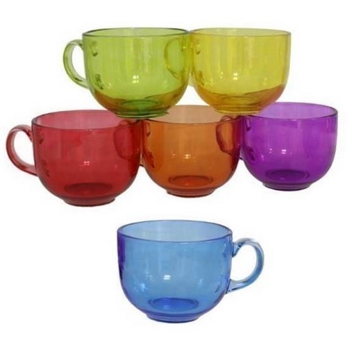 TAZON KITCHEN&GO JUMBO CRISTAL 55CL COLORES SURTID
